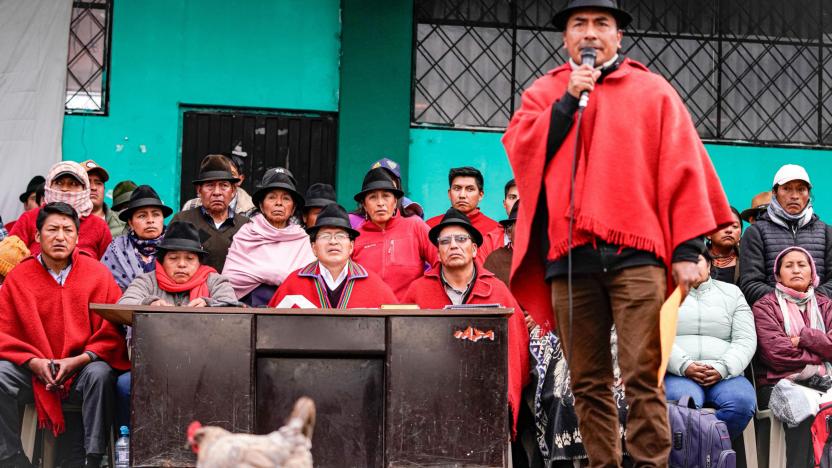 Leonidas Iza: “Iniciaremos nuestro propio proceso de revocatoria presidencial”