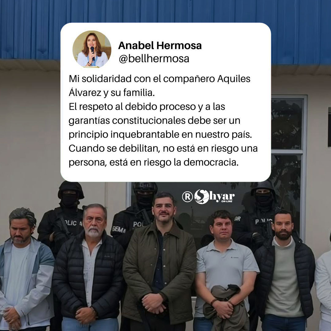«El debido proceso es inquebrantable»: Anabel Hermosa se pronuncia sobre el caso de Aquiles Álvarez