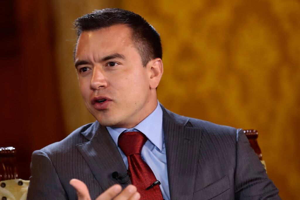 34 viajes en dos años, Daniel Noboa asegura que busca inversión y empleo para Ecuador