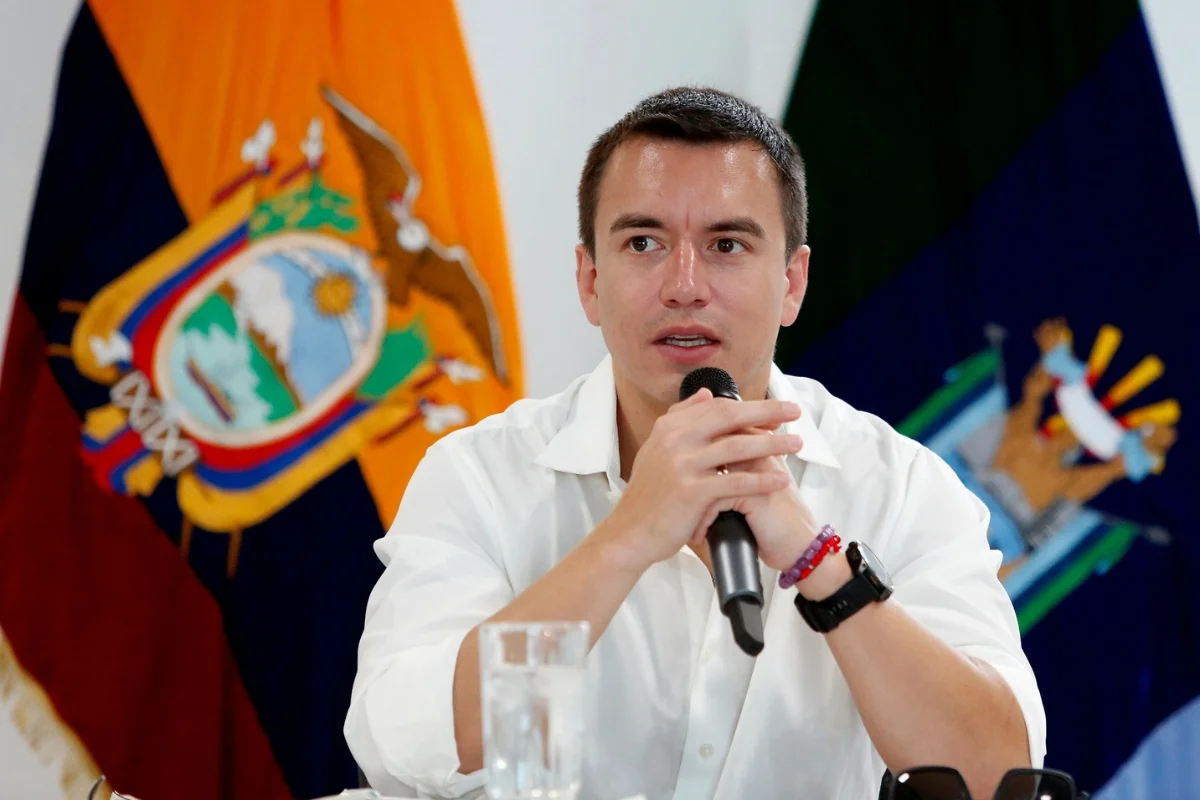 Daniel Noboa: “No estamos contra maestros, estamos contra los pipones”