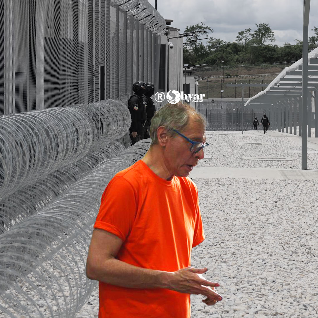 Jorge Glas tiene una hora diaria de sol en prisión de máxima seguridad