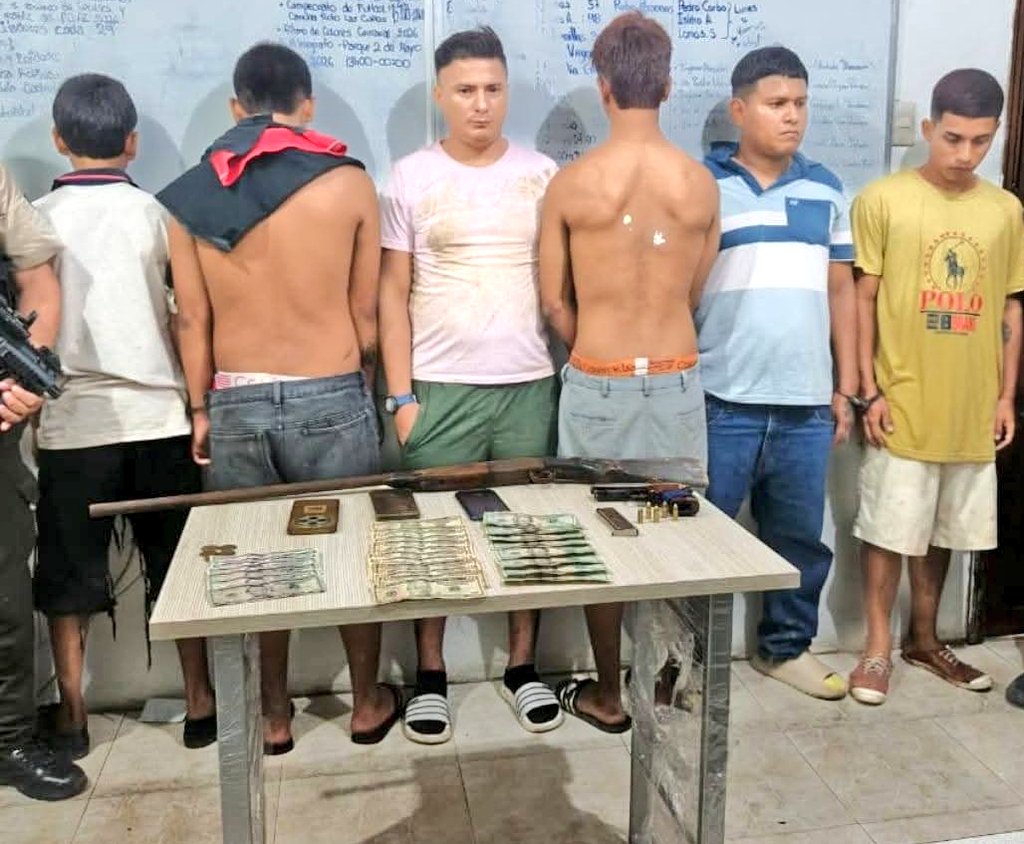 Adolescentes señalados por robos a comercios y personas son detenidos en Guayas