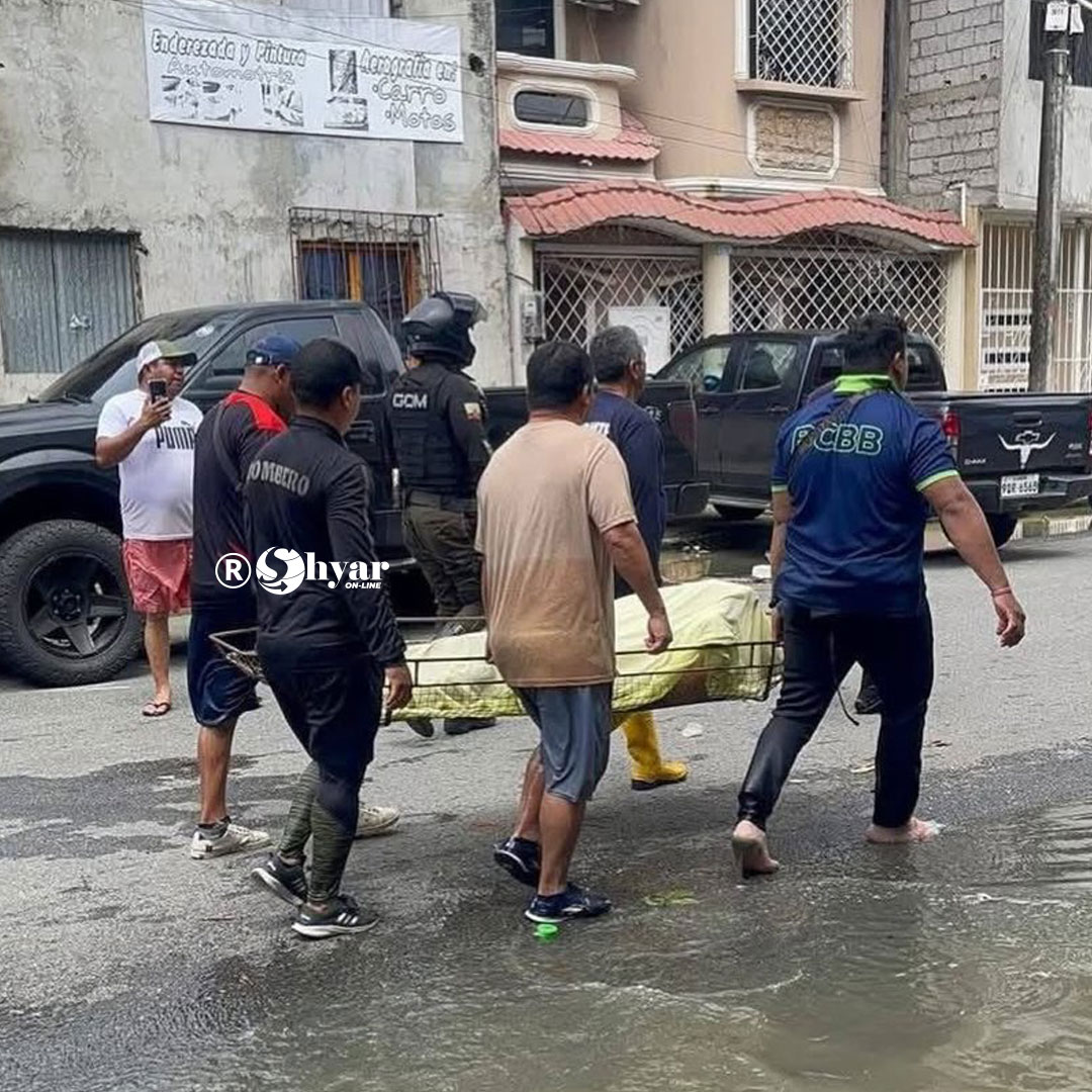 Tragedia en Babahoyo: hombre fallece dentro de vivienda inundada por lluvias
