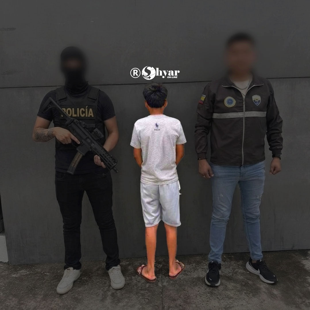 Menor de 12 años fue detenido por extorsionar a comerciante en Manta