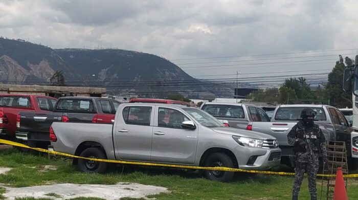 Capturan a presuntos delincuentes tras persecución en Pomasquí