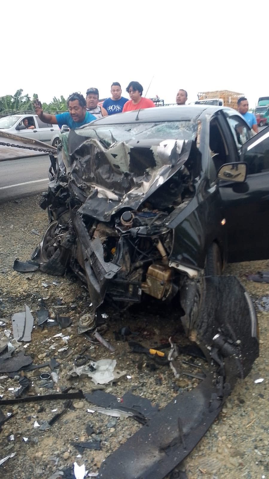 Un policía falleció en accidente de tránsito en El Guabo