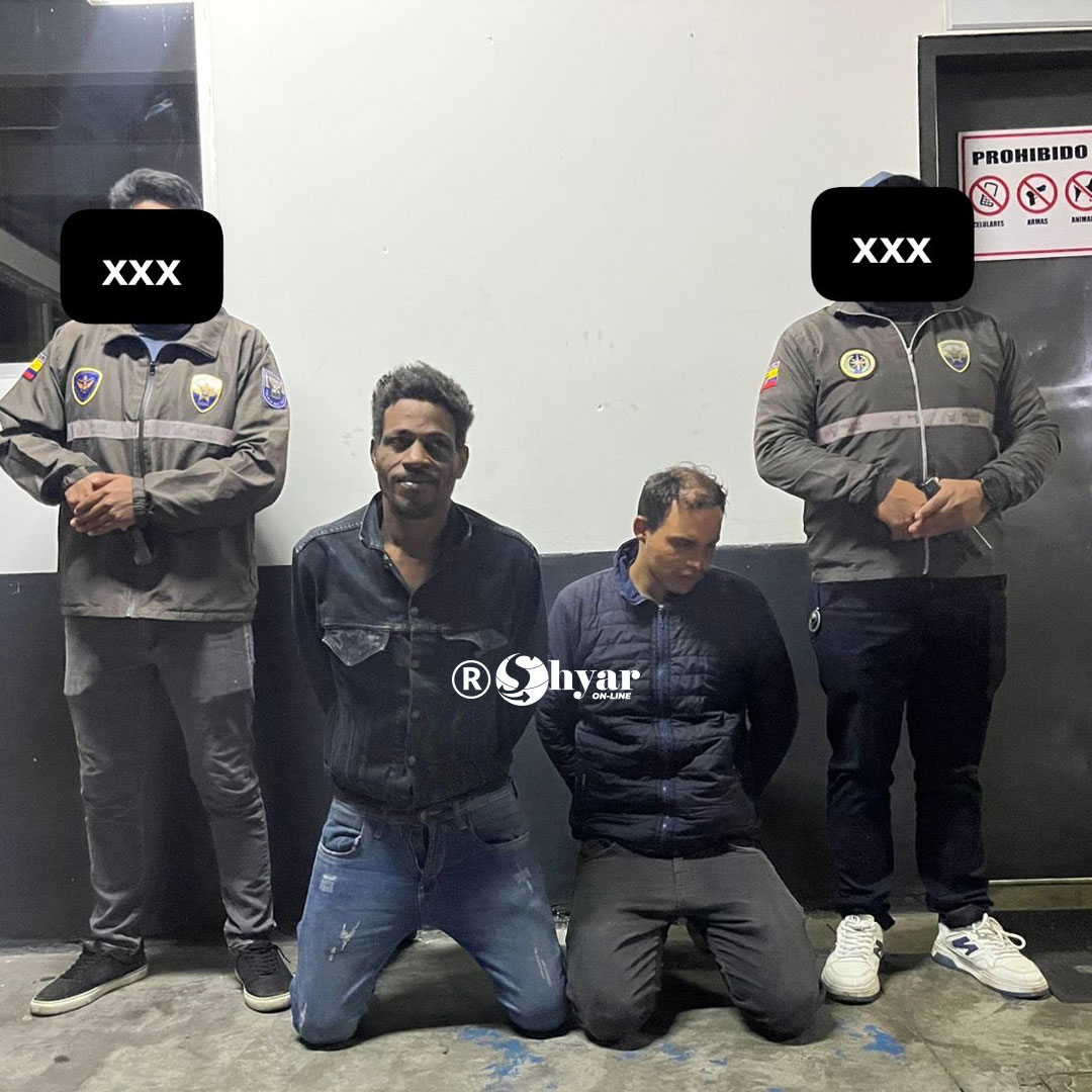 Caen alias “La Yegua” y “Monito” en Ambato