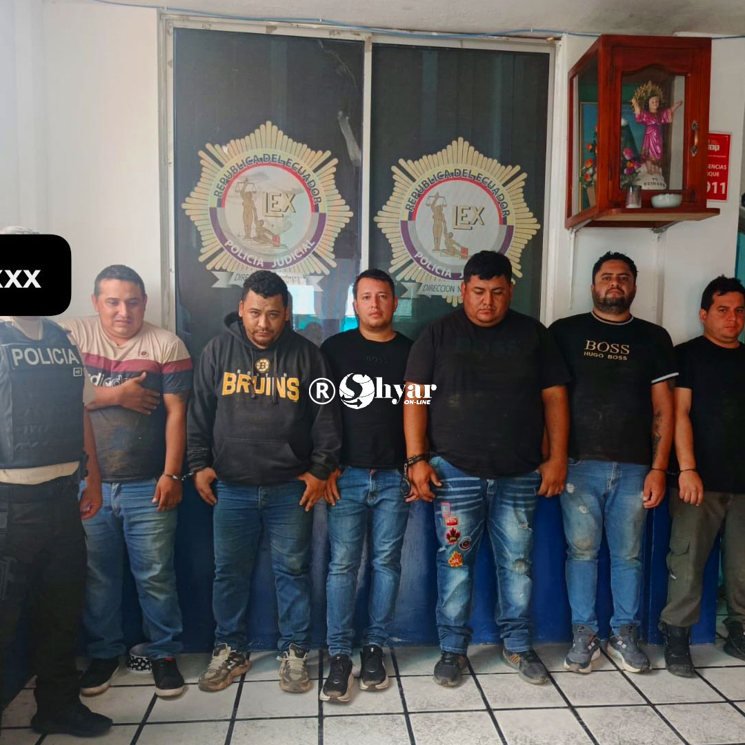 Detenidos estarían vinculados a robo en la vía Alóag–Santo Domingo