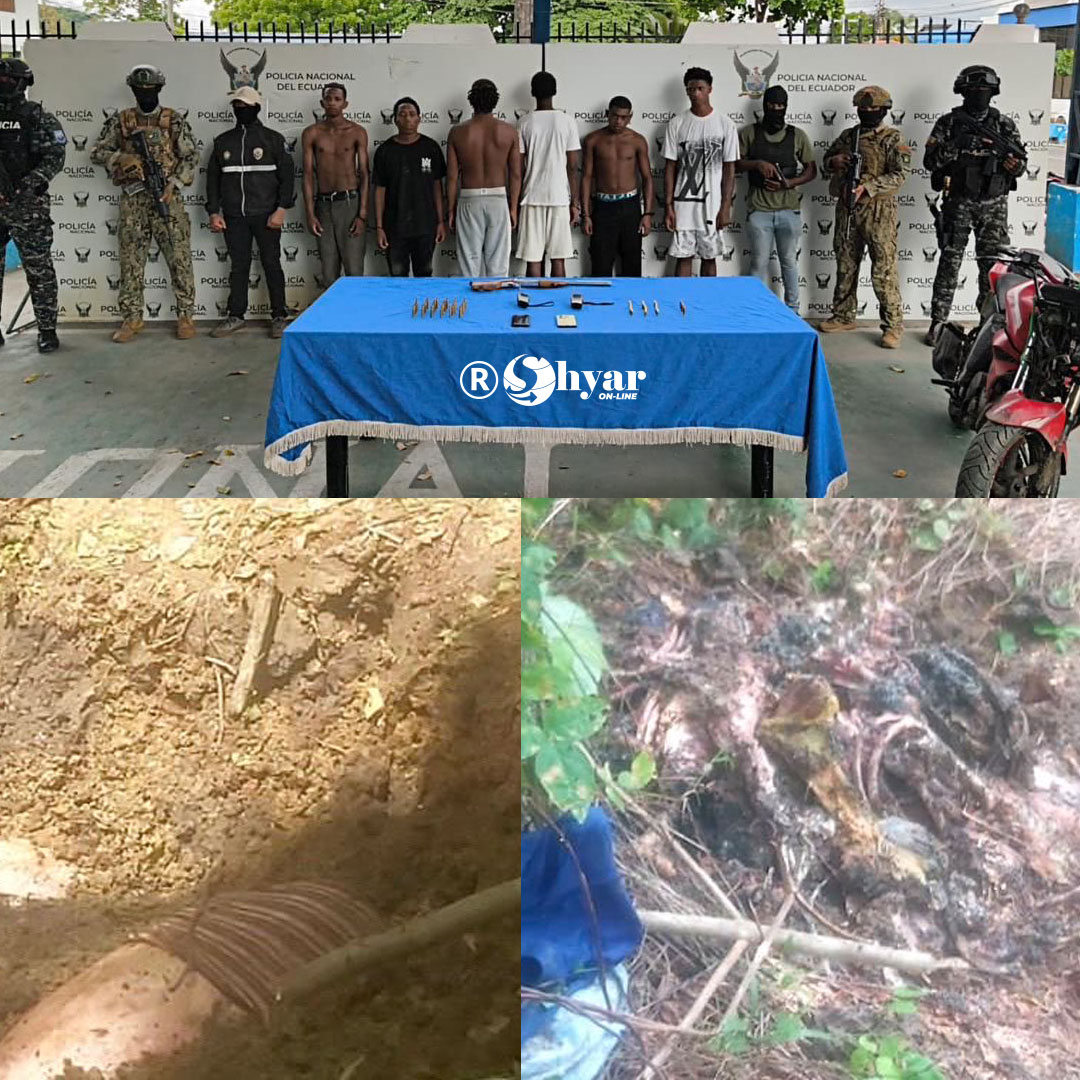 Fuerzas Armadas hallan fosas en Esmeraldas