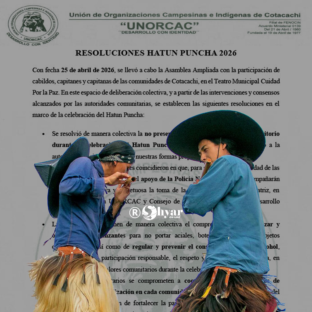 UNORCAC define: sin militares en la celebración del Hatun Puncha