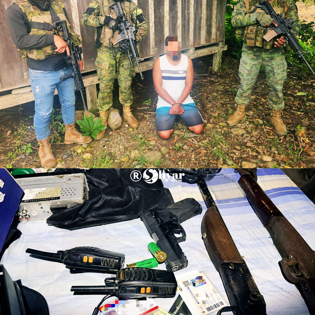 Operativo militar golpea a estructuras delictivas en Sucumbíos