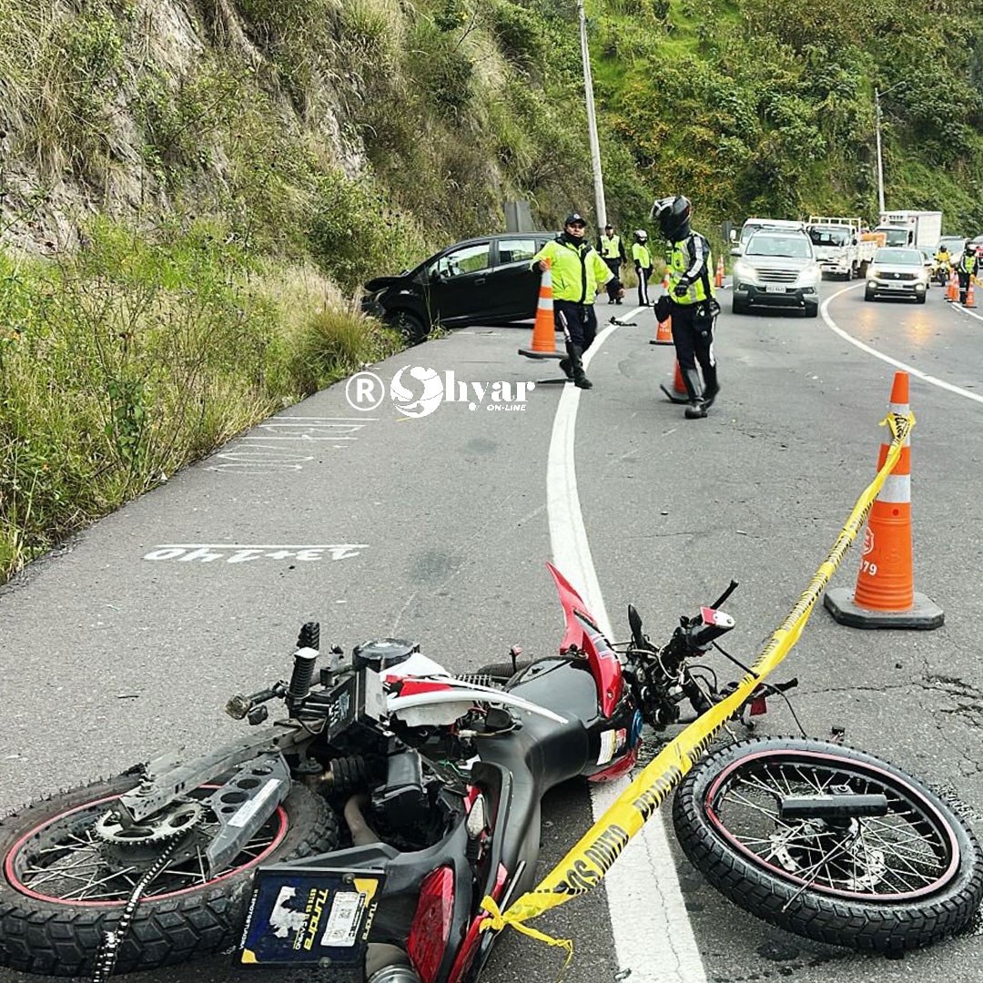 Accidente en la Simón Bolívar deja un fallecido en Quito