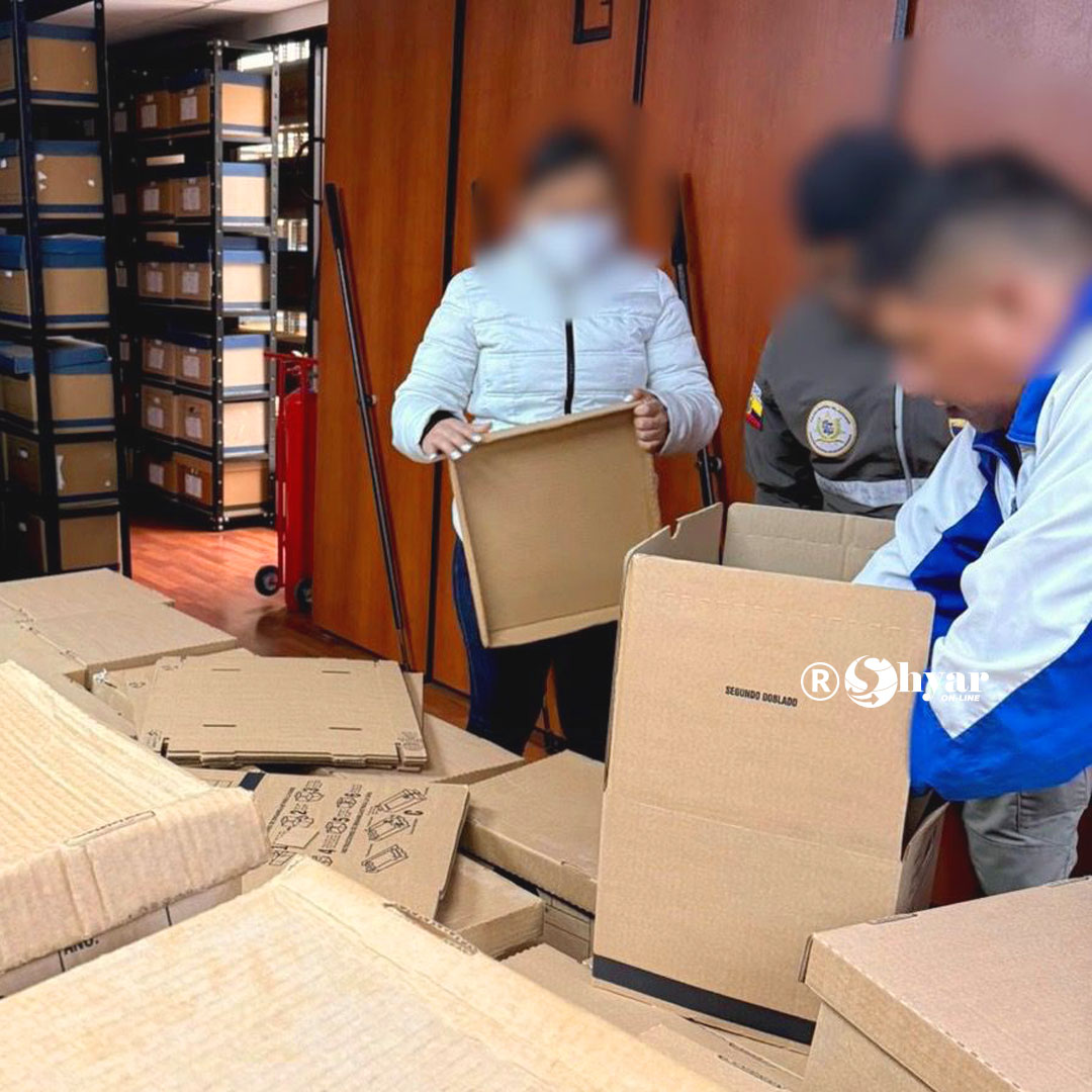 Operativo en Pichincha por irregularidades en compra de uniformes policiales