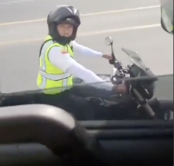 Video de discusión entre agente de la CTE y camionero genera polémica