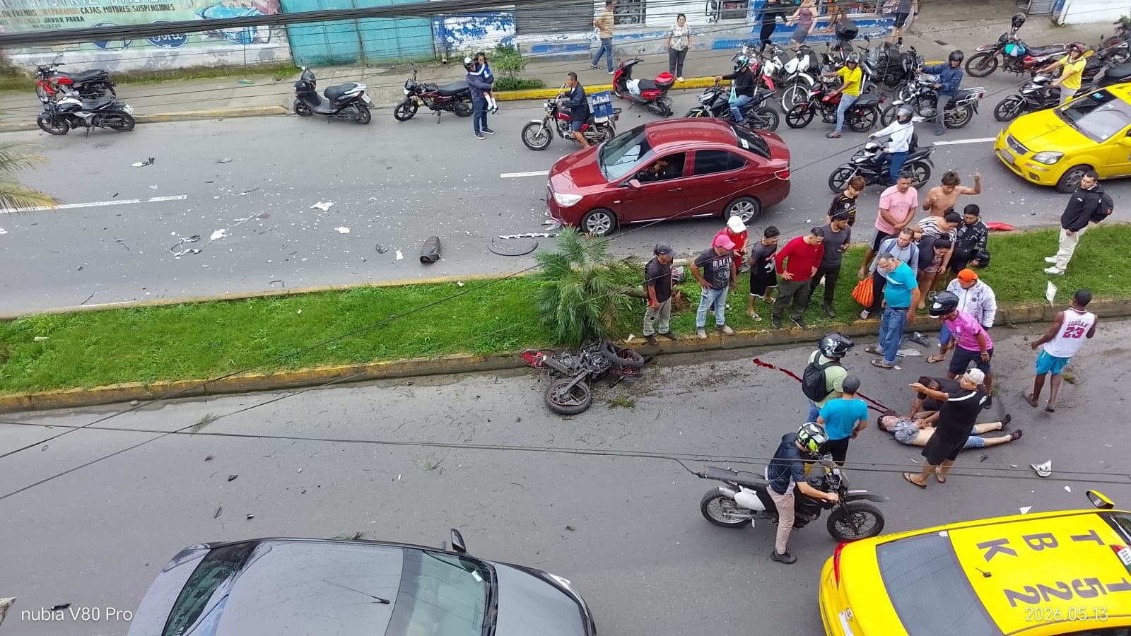 Ataque armado en Santo Domingo dejó una pareja fallecida y un bebé herido