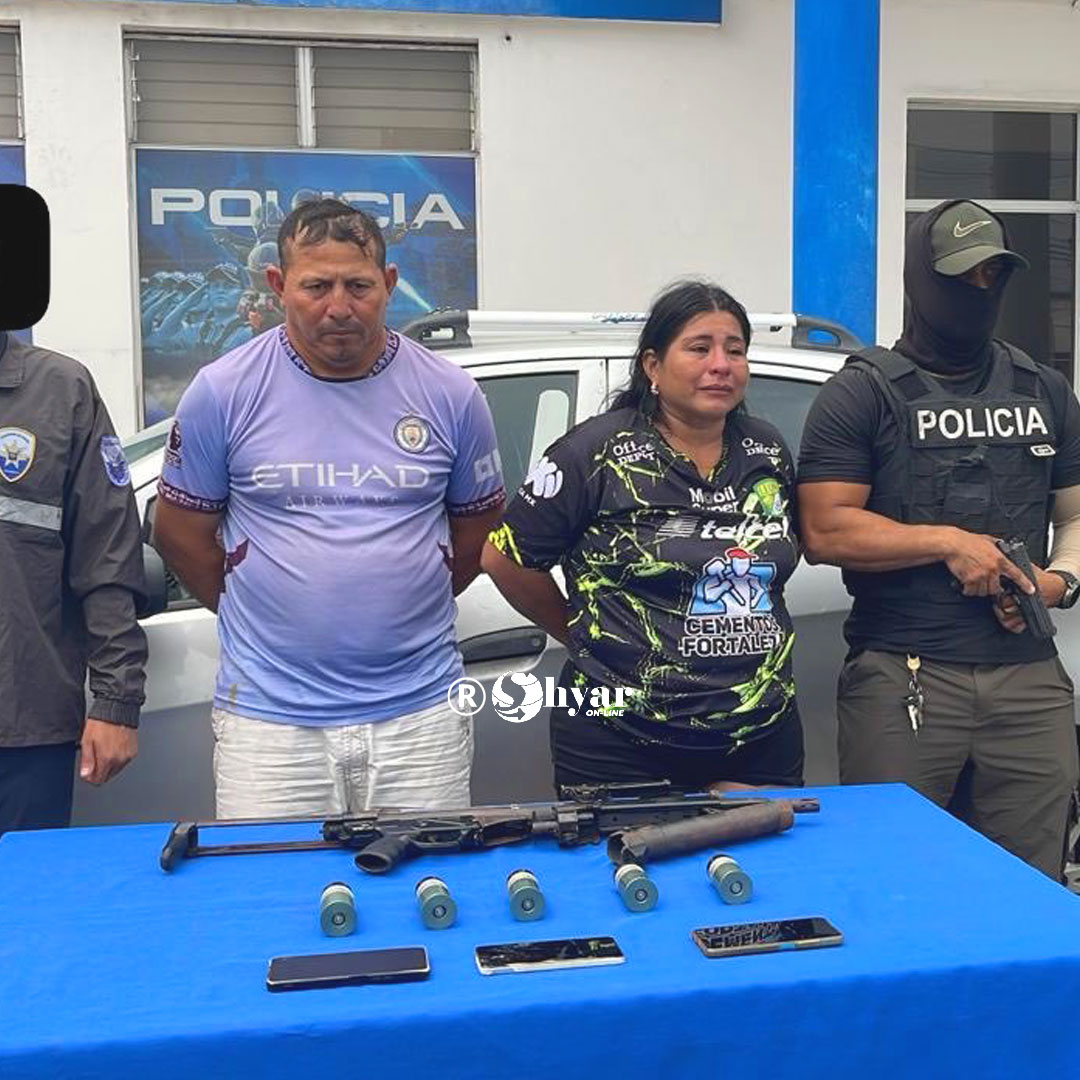 Incautan lanzagranadas y municiones en operativo en Machala
