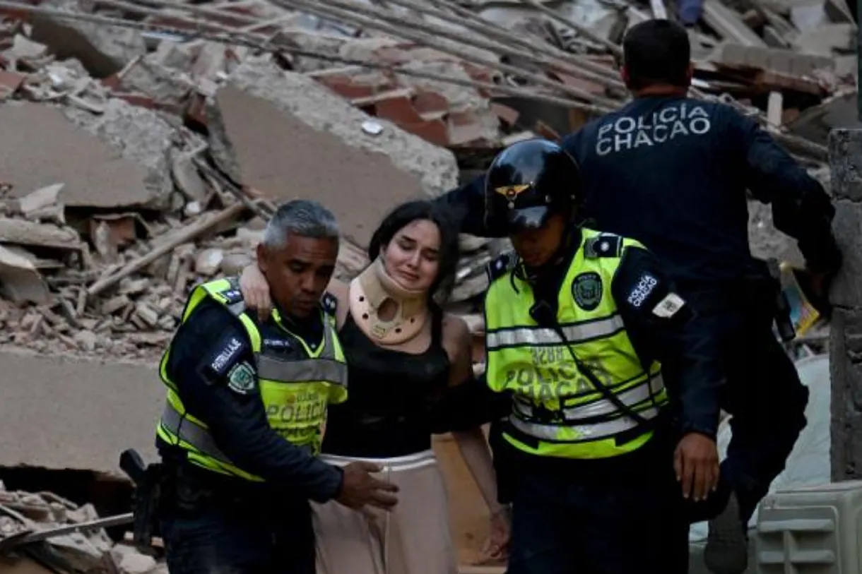 Doble terremoto en Venezuela provoca colapso de edificios y decenas de víctimas