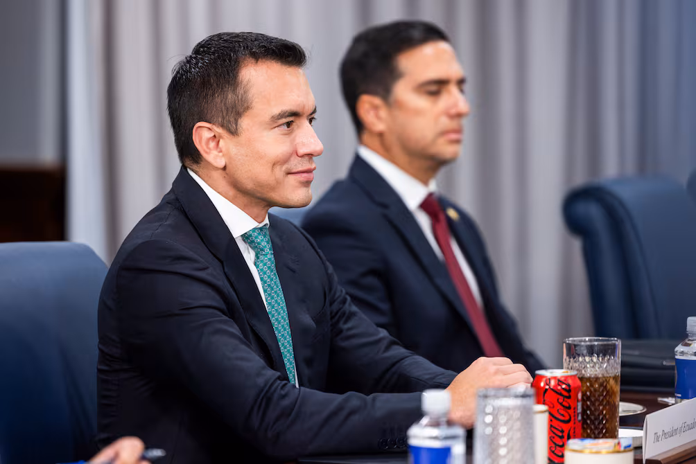 Daniel Noboa plantea restablecer relaciones con México, pero mantiene postura sobre caso Glas