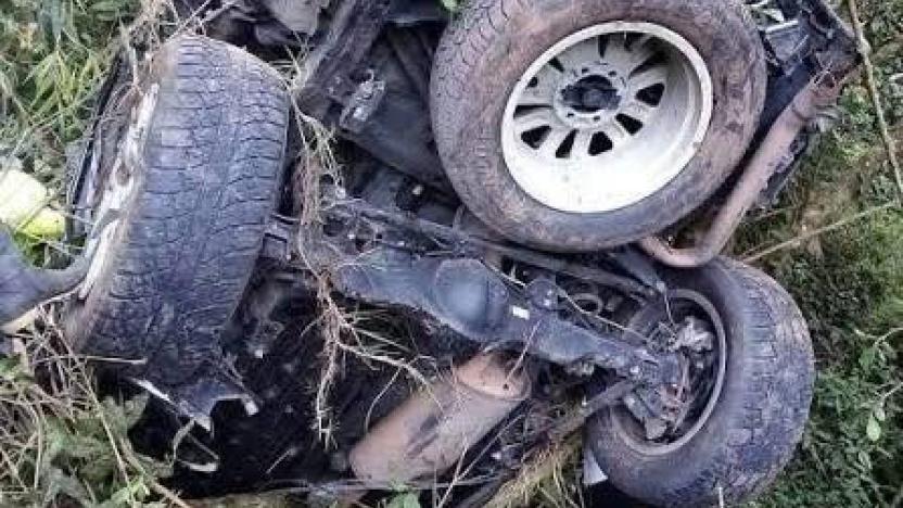 Fatal caída a un barranco dejó cuatro fallecidos en la vía Guanujo – Echeandía