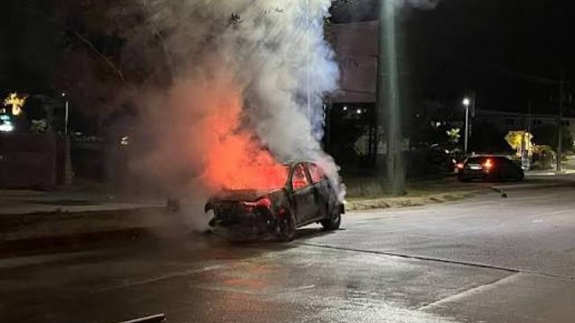 Impactante video muestra colisión e incendio en Estambul