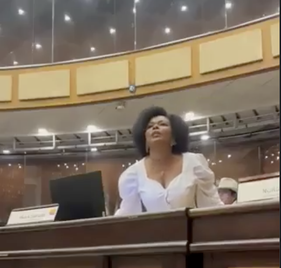 Asambleísta Paola Cabezas reaccionó con críticas a salida de Niels Olsen