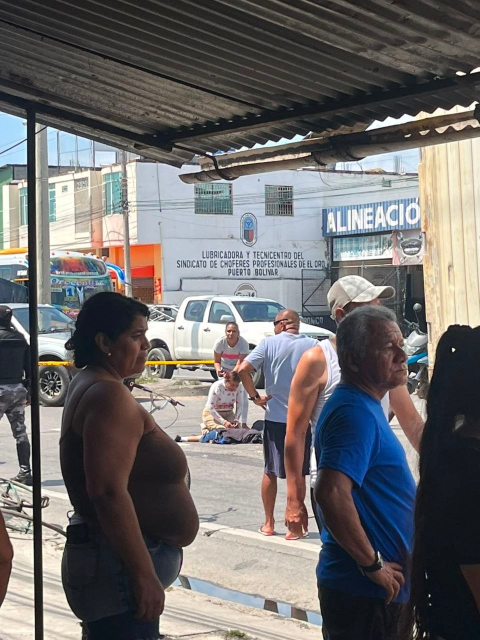 Alessita, de 5 años, y su hermano Anthony murieron tras ser atropellados por un tráiler en Puerto Bolívar