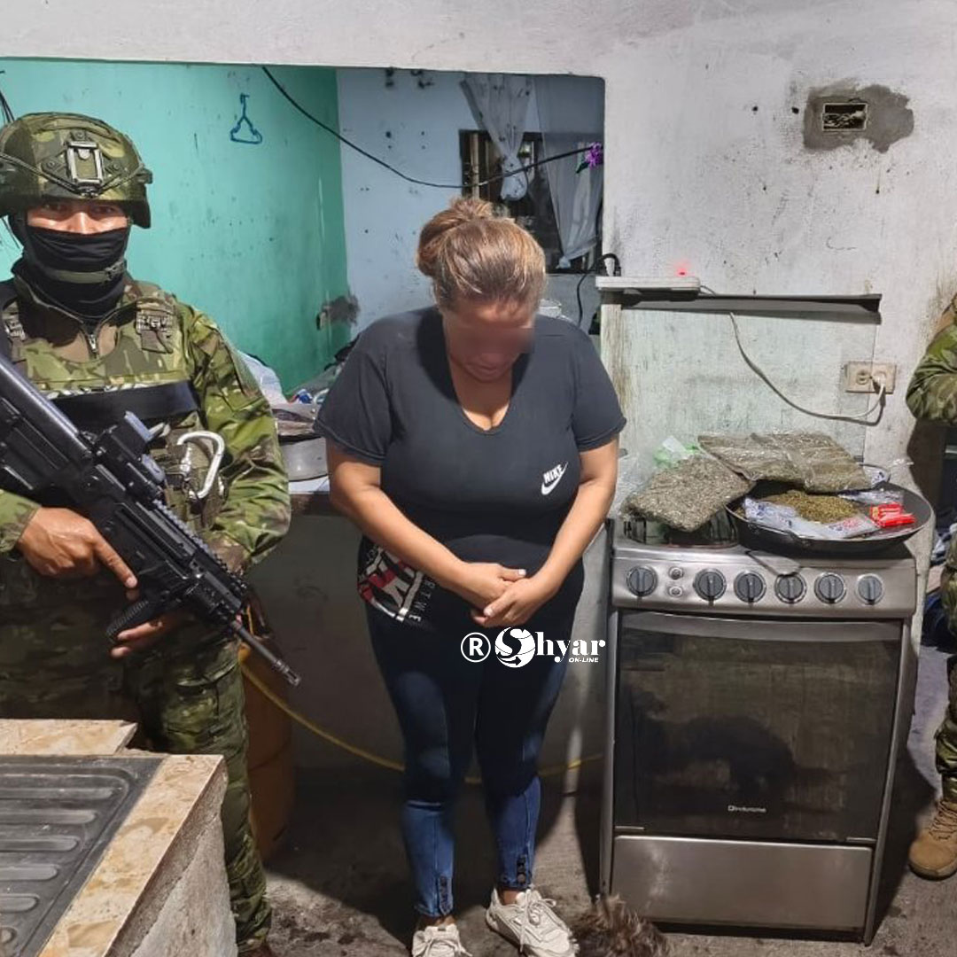 Ejército intervino inmueble en Guasmo y halló presunta droga lista para venta