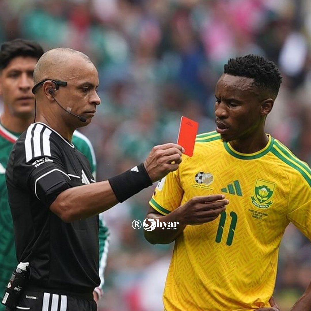 El Mundial arrancó con caos: tres expulsados en el México vs Sudáfrica