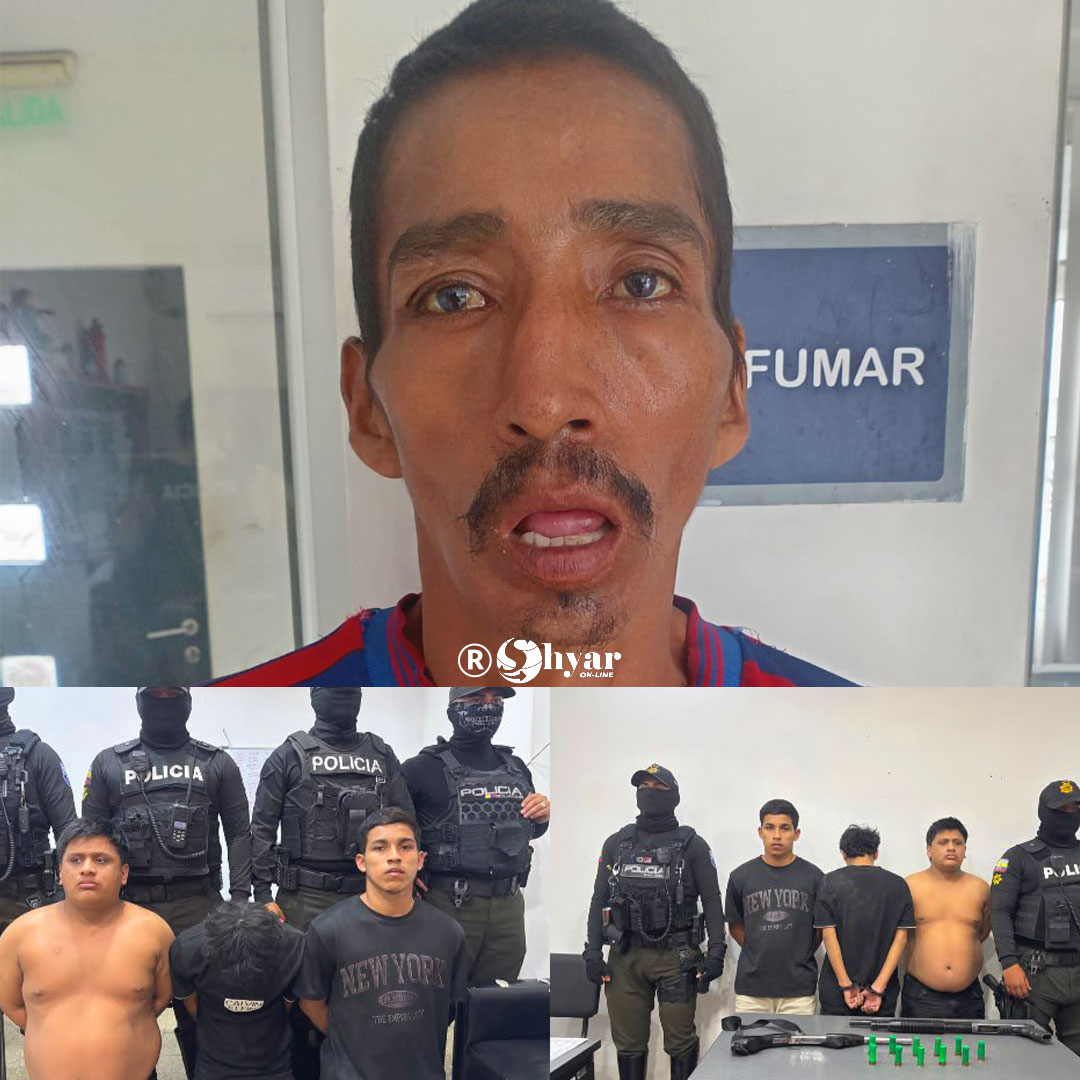 Policía Nacional reporta aprehensiones, armas y estupefacientes en Guayaquil