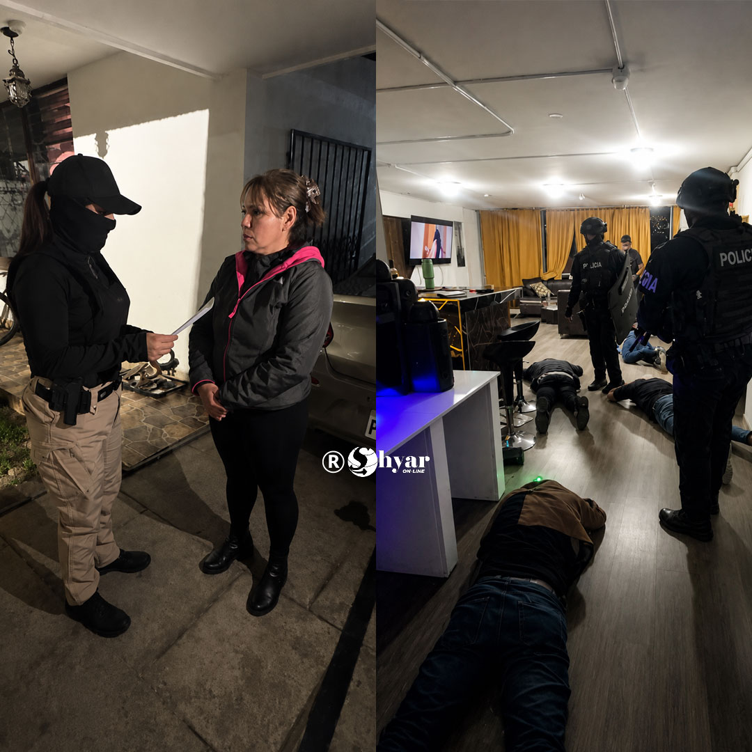 Policía desarticula presunta red de trata de personas tras allanamientos en Quito