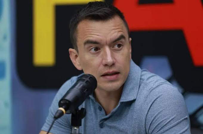 Presidente Noboa cuestiona “alarmismo” sobre la situación energética de Ecuador