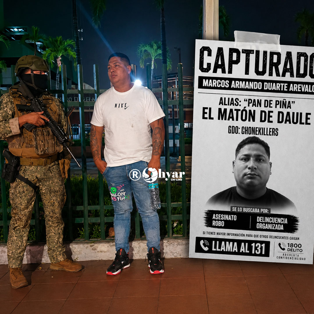 Juez dicta presentación periódica para presunto integrante de los Chone Killers