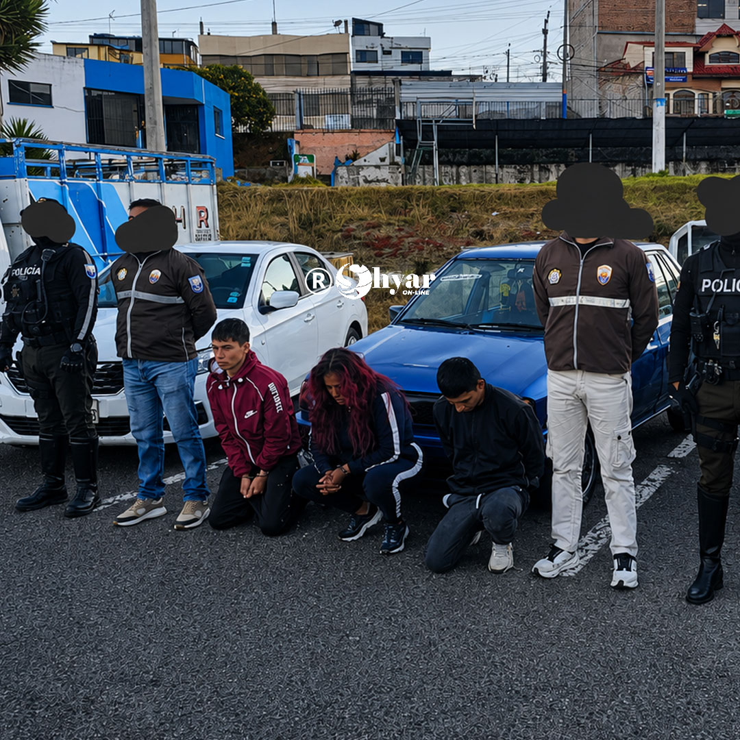 Capturan a peligrosos miembros de “Los Lobos” en operativo policial