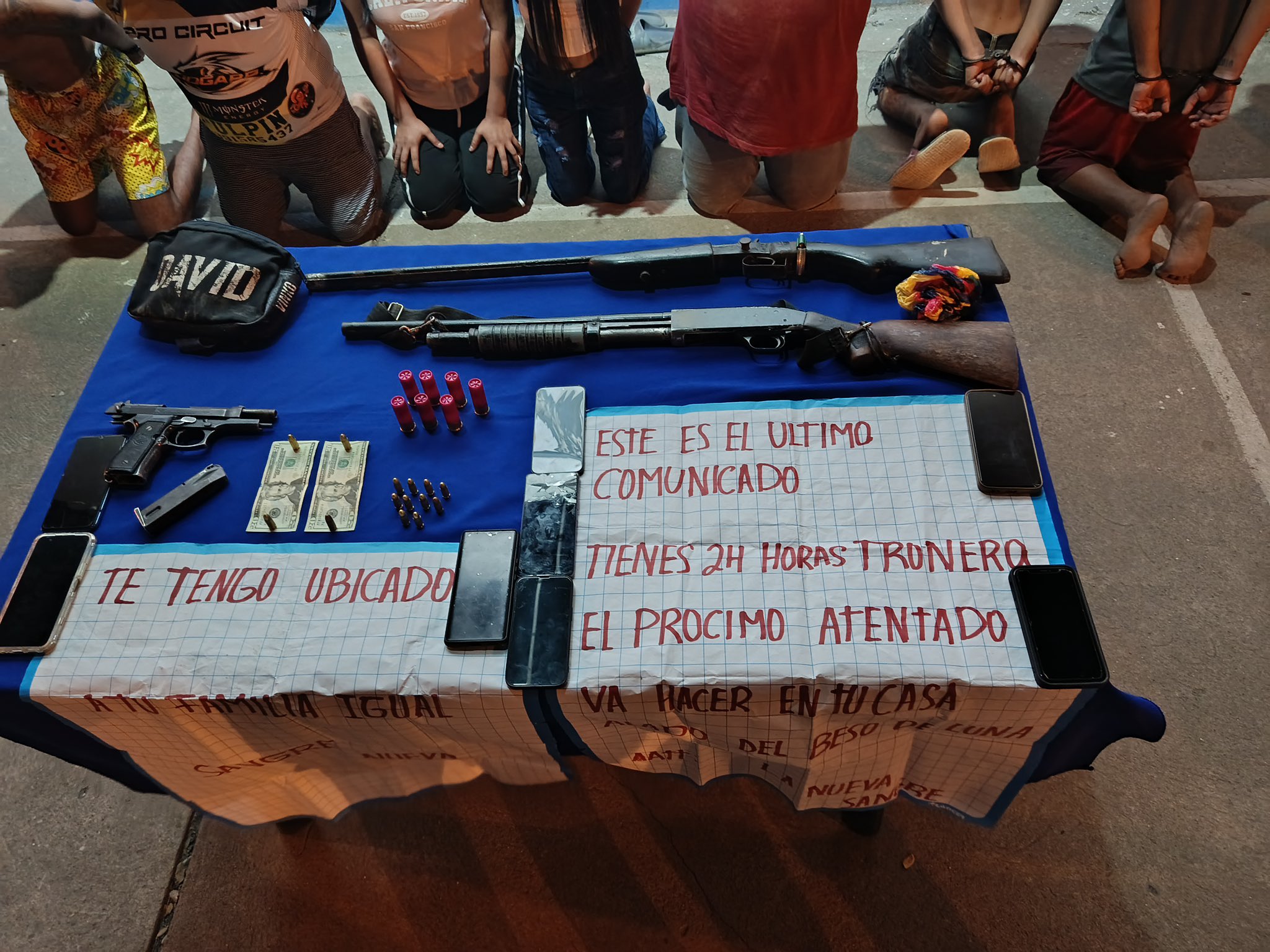 UNASE captura a 13 presuntos extorsionadores en Santo Domingo, Guayas y El Oro