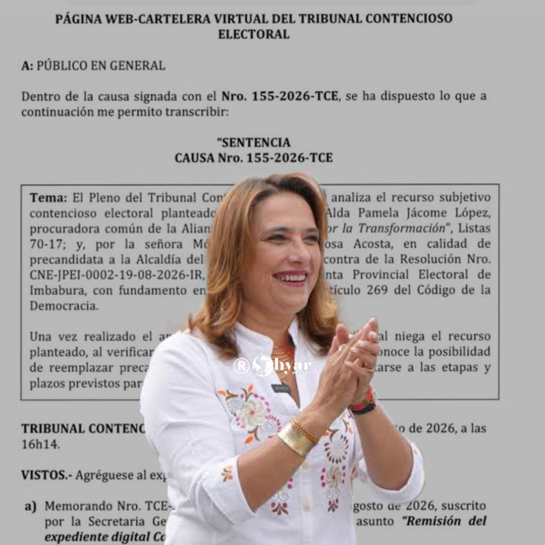 TCE ratifica decisión que impidió inscribir a Anabel Hermosa
