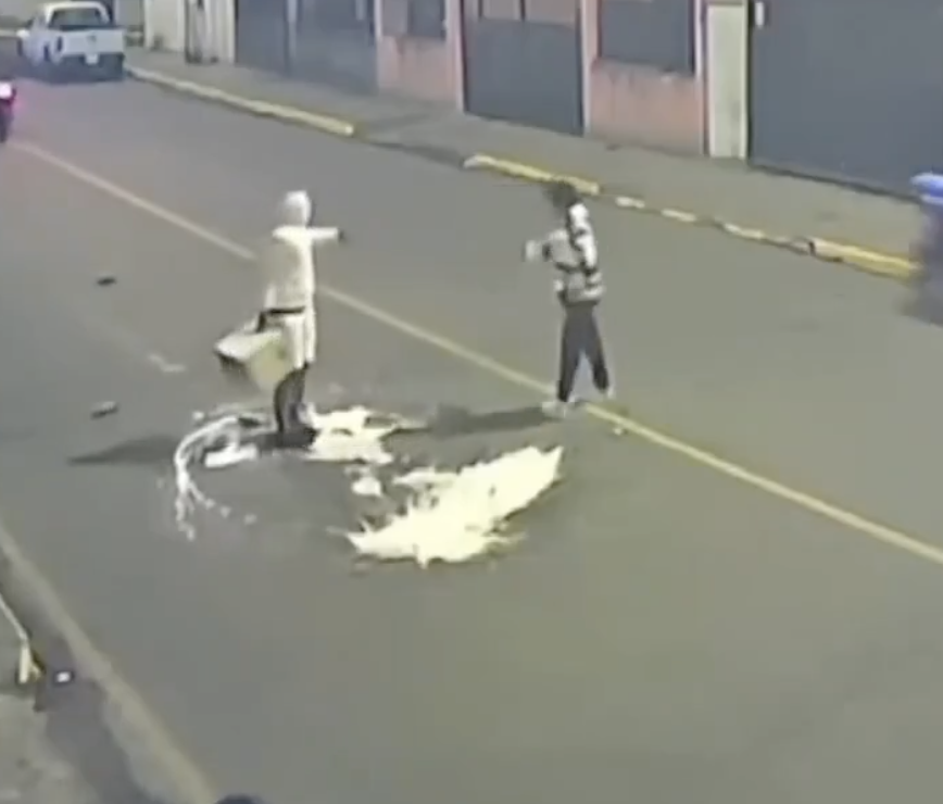 Intento de estafa en Cuenca quedó registrado por cámaras de seguridad