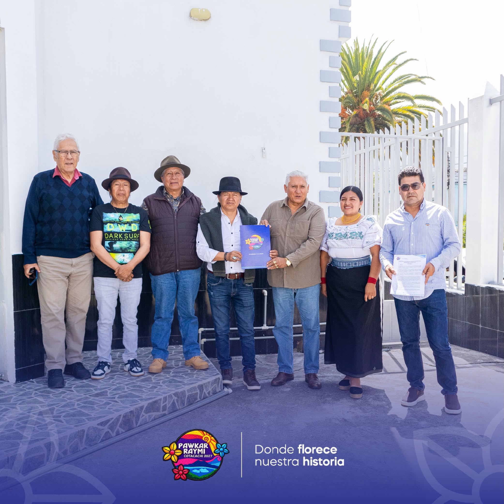Pawkar Raymi Cotacachi 2027 establece acercamientos con el fútbol profesional de Imbabura
