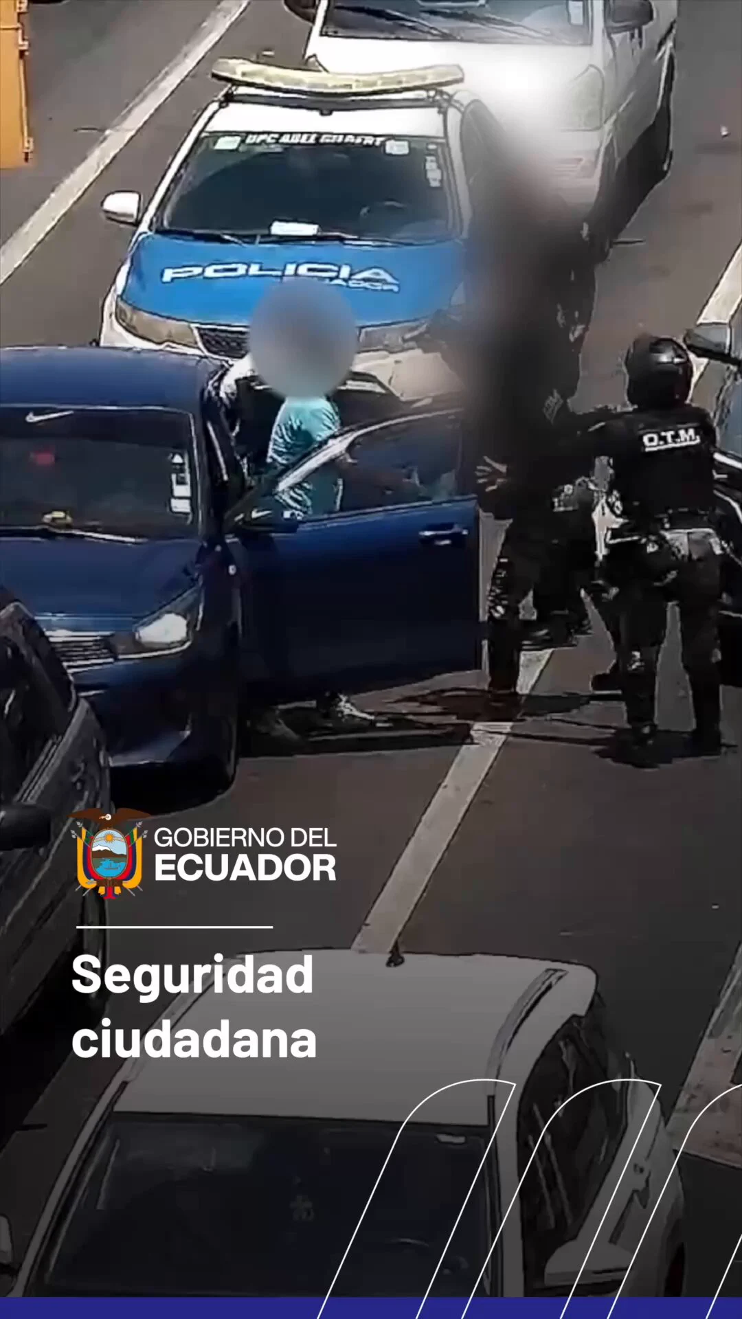 Cámaras de Guayaquil y Durán ayudaron a localizar un vehículo sospechoso